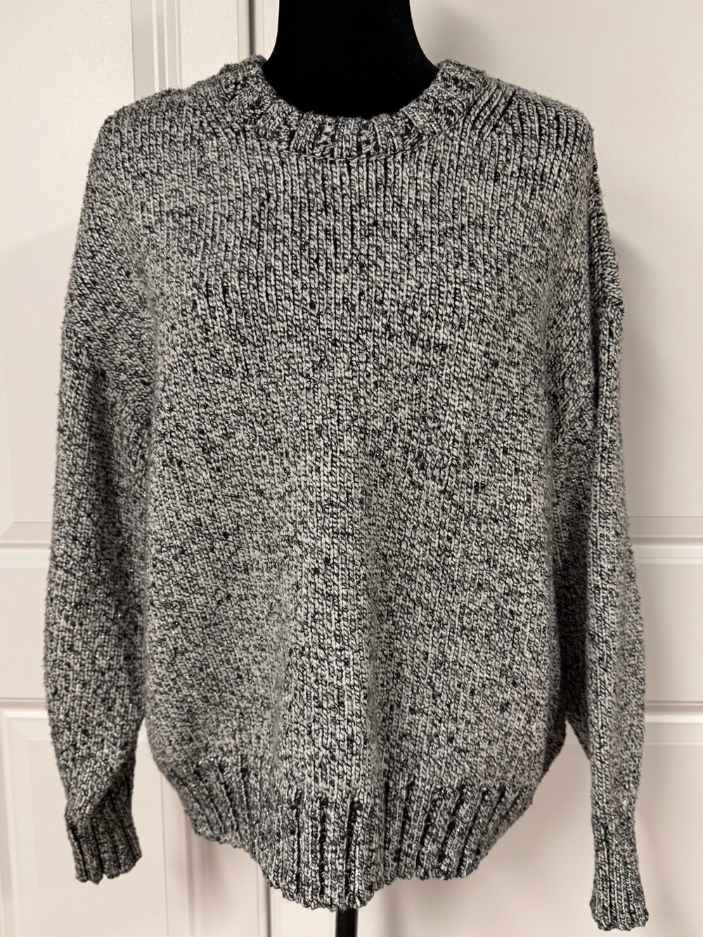 Loft Marled Crewneck Sweater